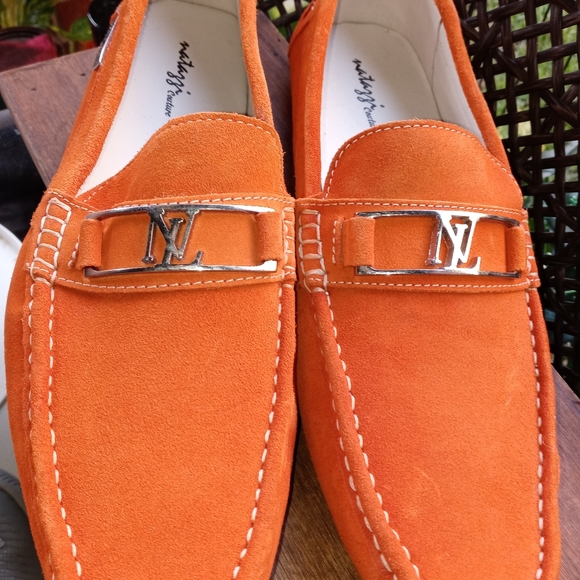 MEN SUEDE LOAFERS BY MATAZZI COUTURE - Picture 2 of 6